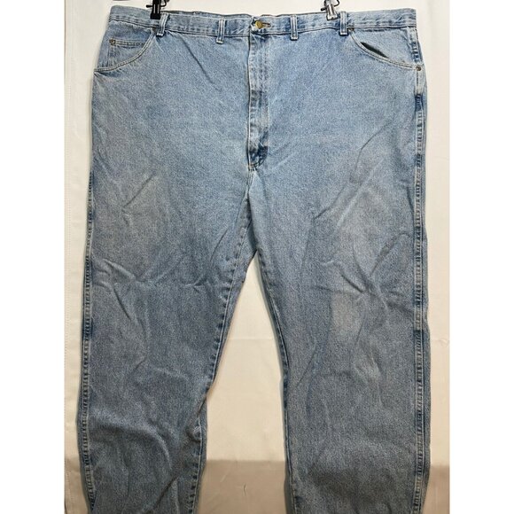 Wrangler jeans mens 51 x 32 Rugged Wear high rise tapered 39902RI blue - Picture 9 of 10